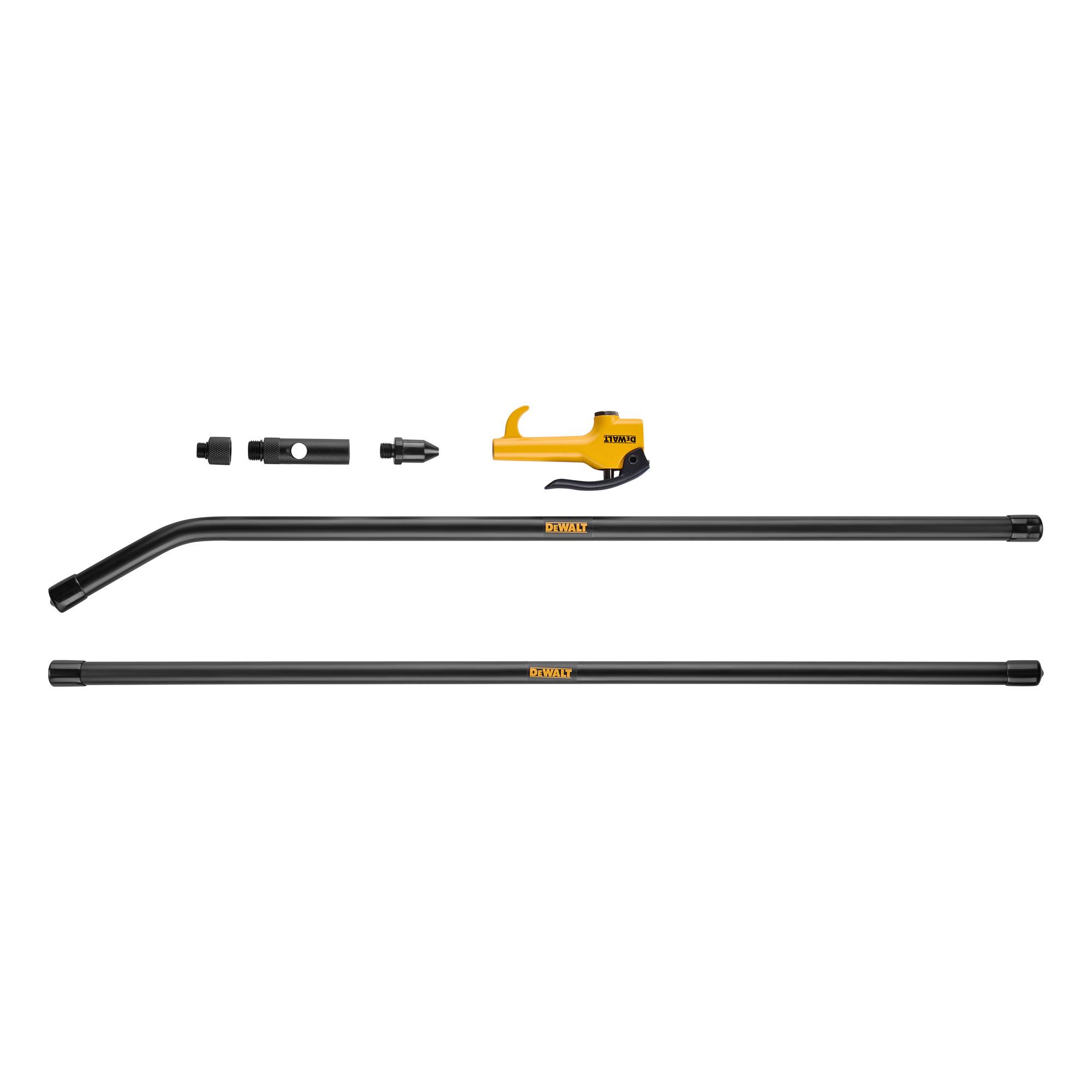 DEWALT 1/4" Lever Style Blow Gun with 4' Extension, Model# DXCM035-0060